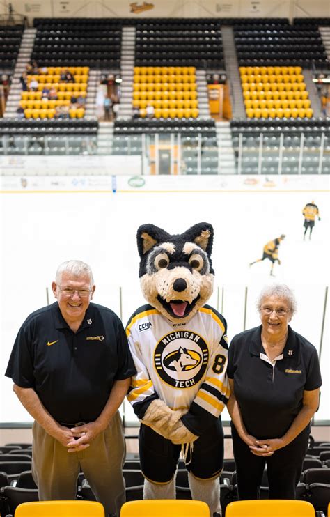 Beyond the Game: Michigan Tech's Mascot Making a Difference in the Community